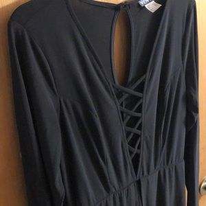 Venus Black Jumpsuit